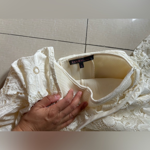 Bridal shower dress long sleeve lace - Picture 5 of 7